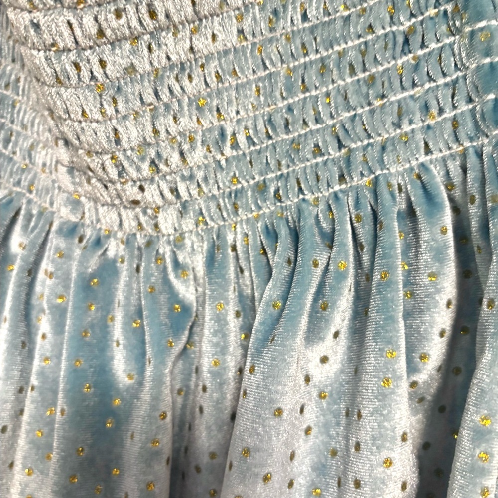 Koch Light Blue Smocked Top - Picture 2 of 8